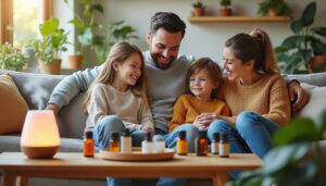 découvrez comment l’aromathérapie peut améliorer le bien-être de toute la famille, grâce à des huiles essentielles naturelles pour apaiser, renforcer l’immunité et créer une atmosphère sereine à la maison.
