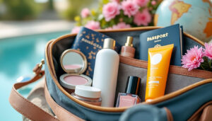 découvrez les indispensables beauté à emporter pour voyager l'esprit tranquille : astuces, produits incontournables et conseils pour une routine beauté pratique et efficace en déplacement.