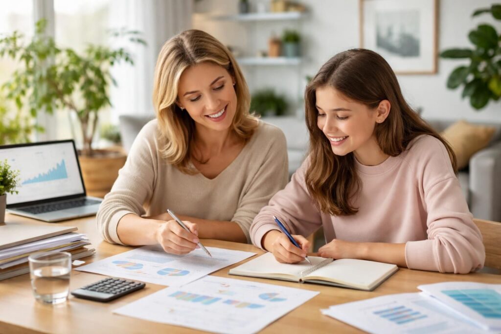 découvrez comment constituer une épargne familiale mère-fille efficace grâce aux plans épargne jeunes et aux donations optimisées pour réduire vos impôts.